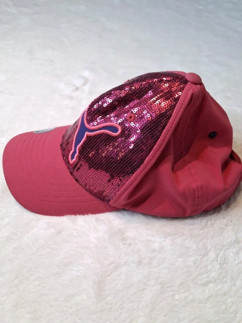 Puma Youth Girls Baseball Cap Sz O/S Sequins Sporty Athleisure Preppy NWT